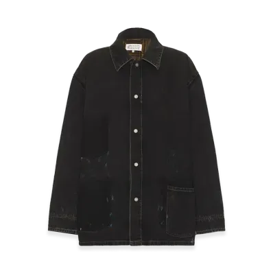 Maison Margiela Denim Single Coat "Black"