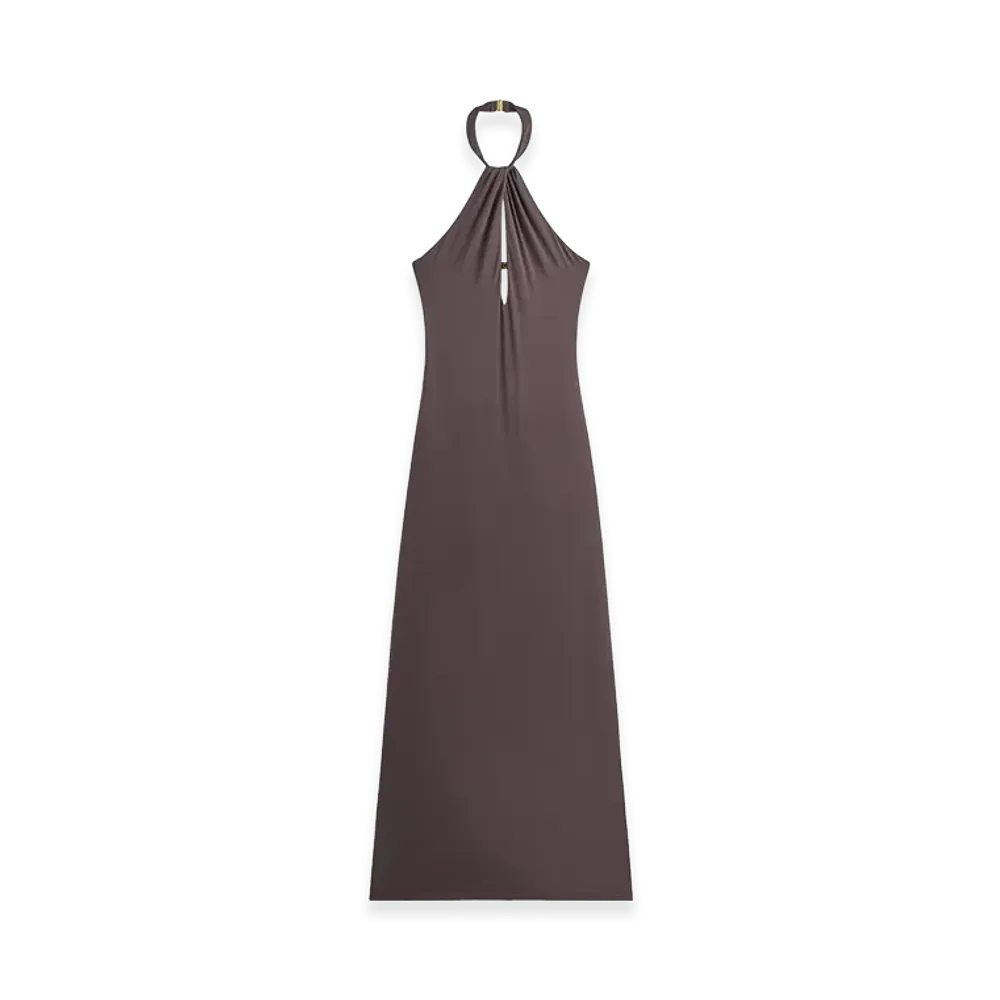 Kith Women's Sasha Halter Maxi Dress "Incognito"