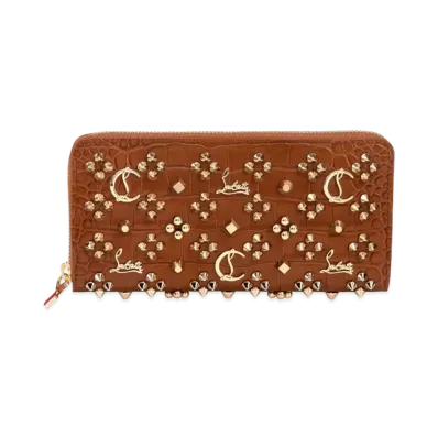 Christian Louboutin Panettone Wallet "Cuoio/Brown"