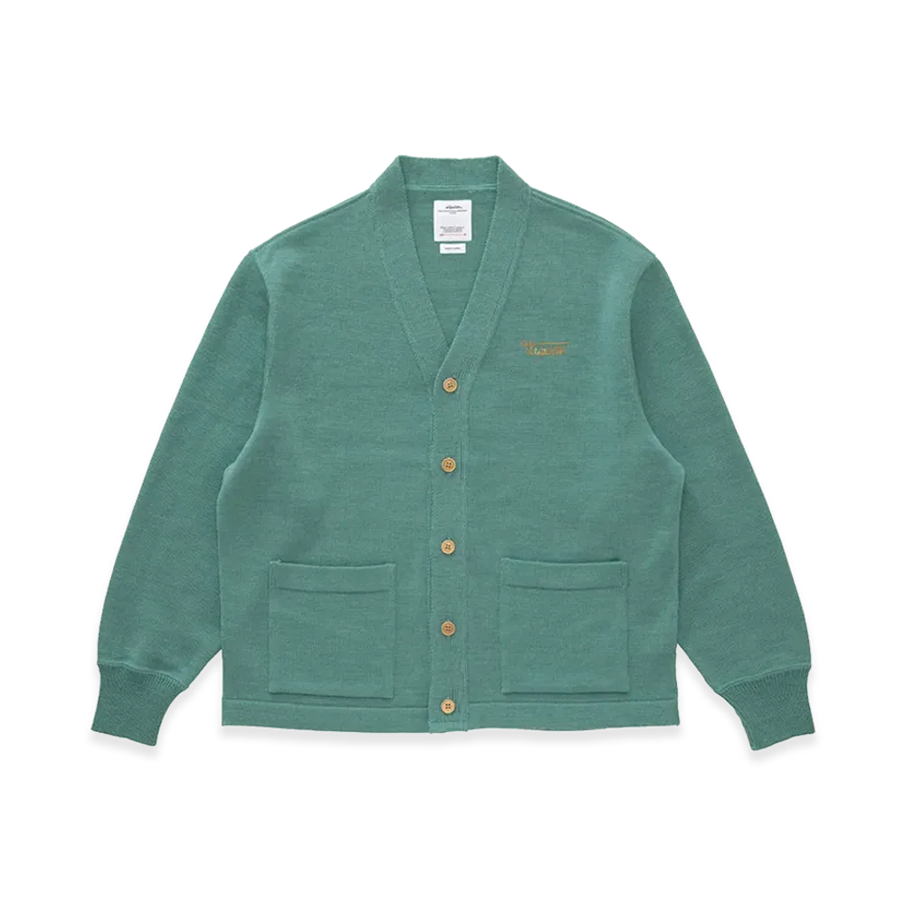 visvim Selmer Long Cardigan "LT.Green"