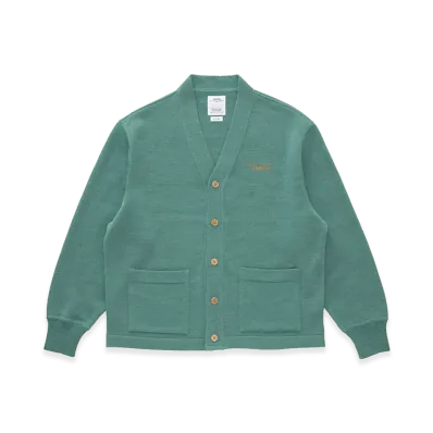 visvim Selmer Long Cardigan "LT.Green"
