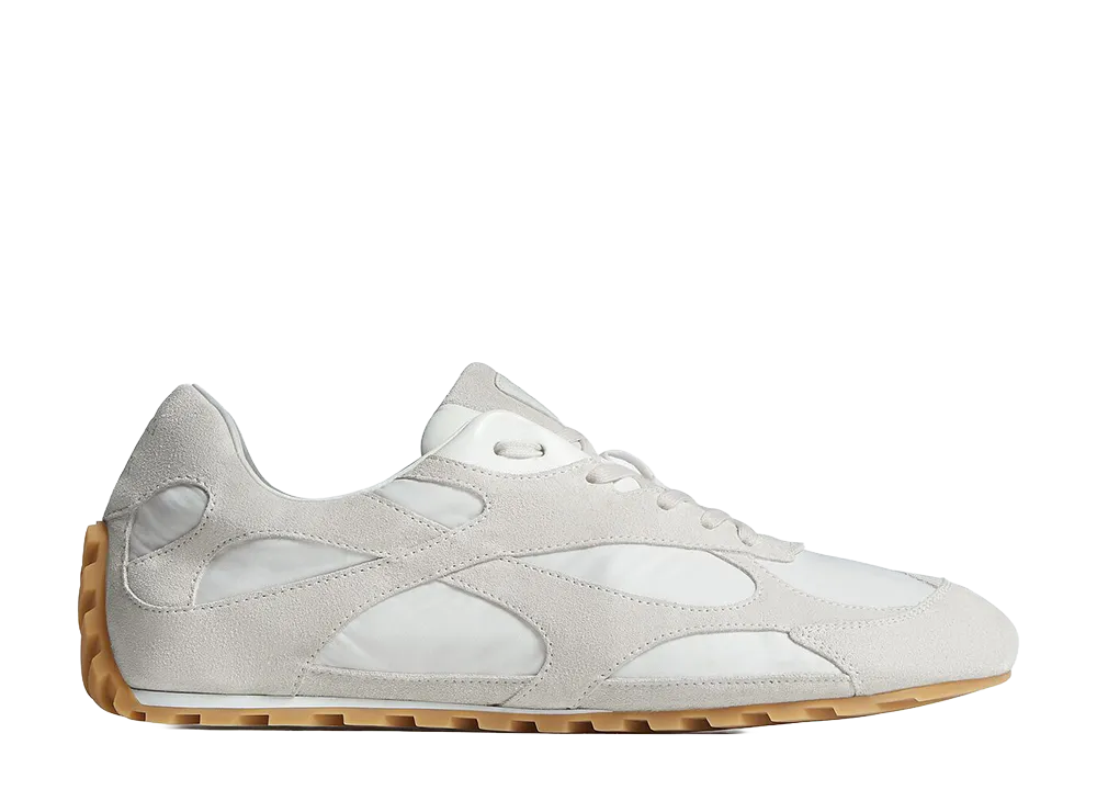 Bottega Veneta Orbit Flash Sneakers "Alabaster/Optic White"