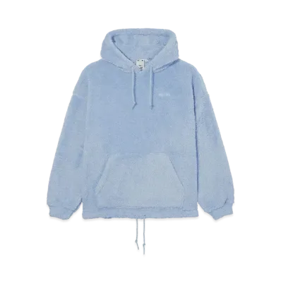 X-Girl Fluffy Hoodie "Ltblue"