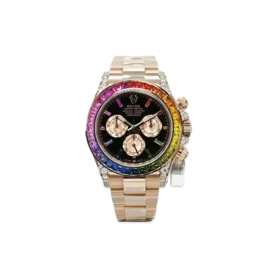 ROLEX Cosmograph Daytona 40mm Oyster Perpetual Rainbow "Everose Gold" 116595RBOW