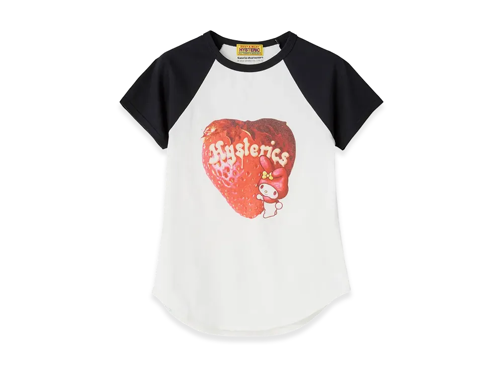 HYSTERIC GLAMOUR x Sanrio characters My Strawberry T-Shirt "White"