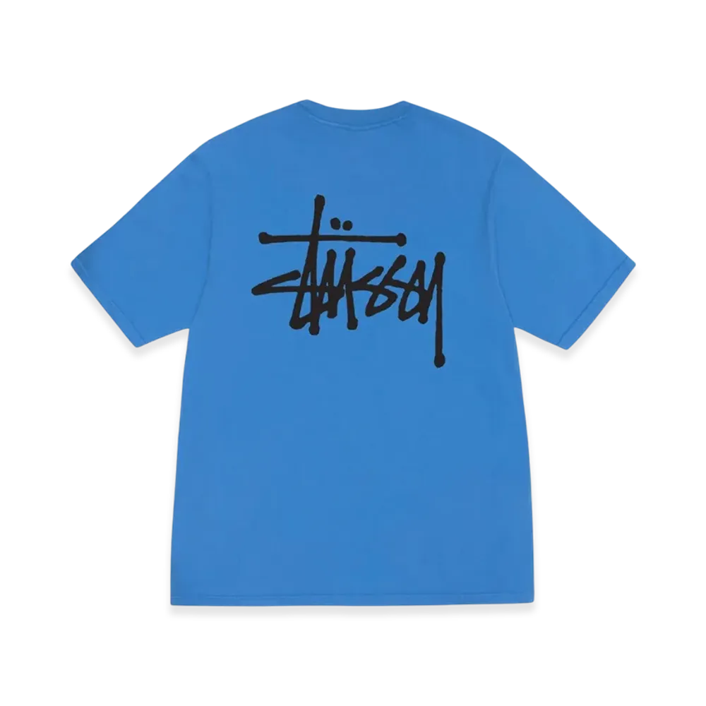 Stussy Basic Stussy Pigment Dyed Tee 2023 "Blue"