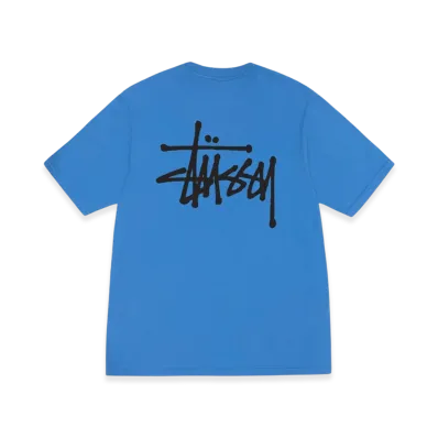 Stussy Basic Stussy Pigment Dyed Tee 2023 "Blue"