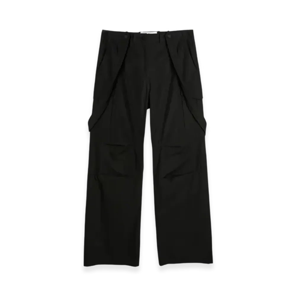 OUR LEGACY Women's Stereo Cargo Symbiont Poplin "Black"