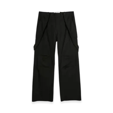 OUR LEGACY Women's Stereo Cargo Symbiont Poplin "Black"