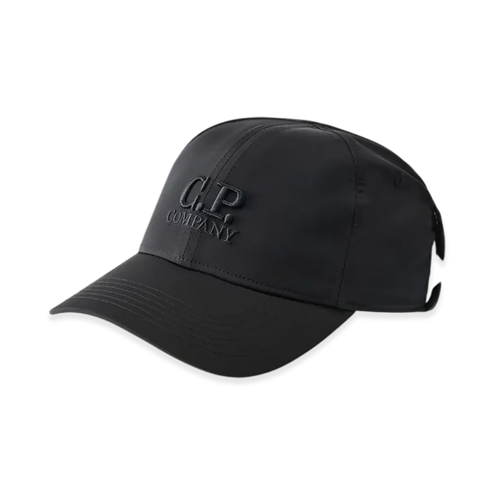 C.P. Company Chrome-R Goggle Cap "Total Eclipse Blue"