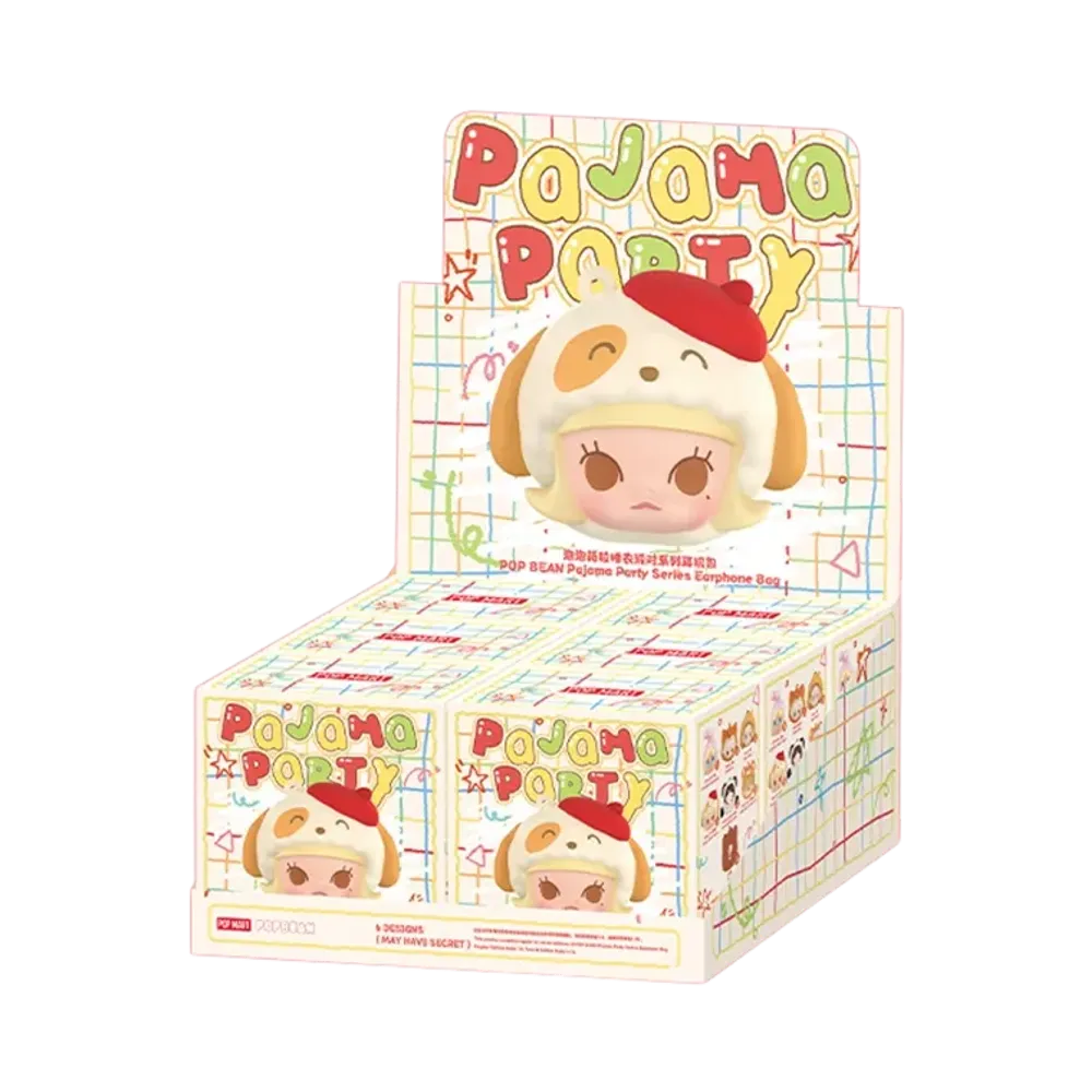 POP MART POP BEAN Pajama Party Earphone Case [Assortment Box]