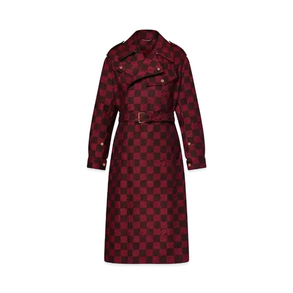 Louis Vuitton Damier Utility Coat "Red"