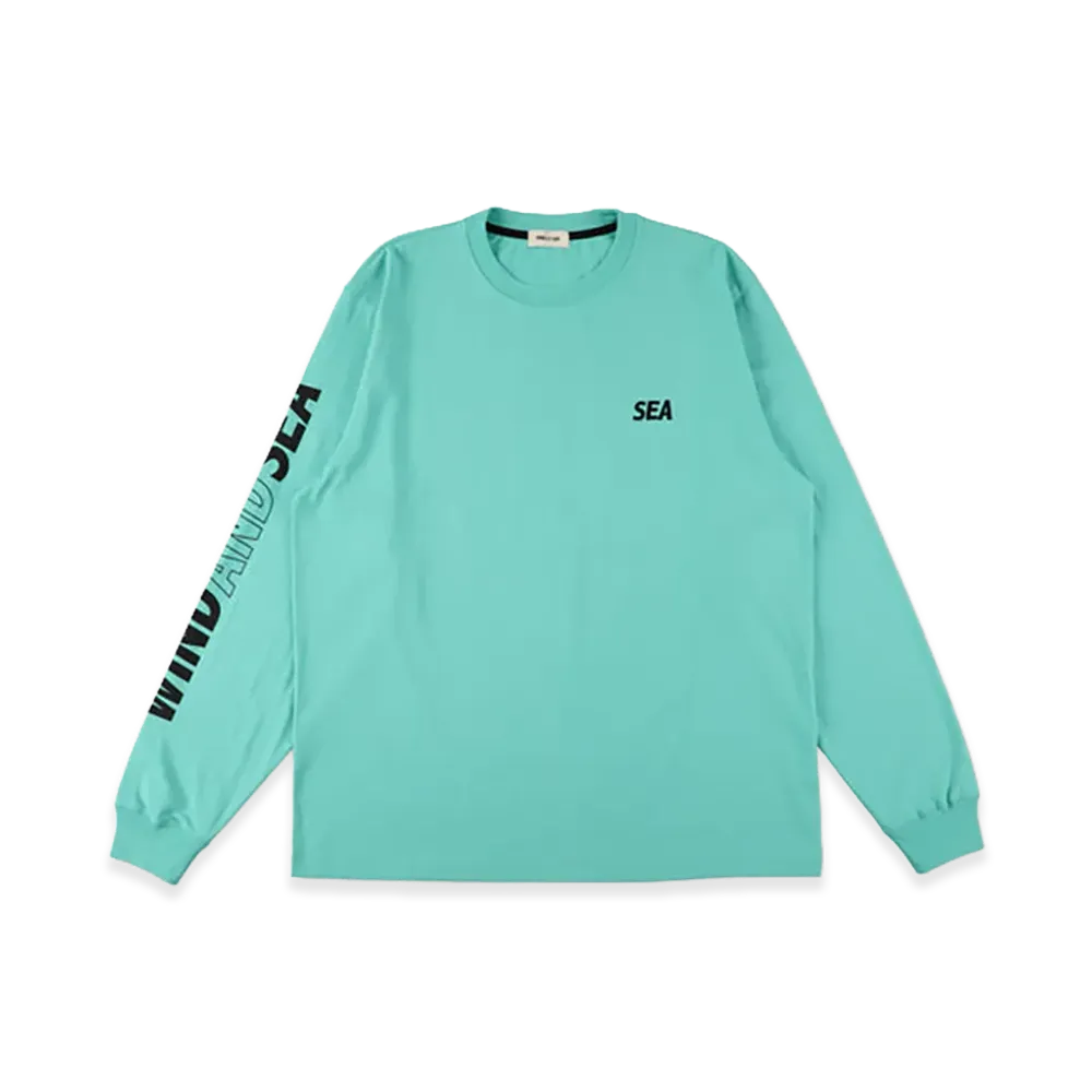 WIND AND SEA L/S Tech Pocket Tee "Mint"
