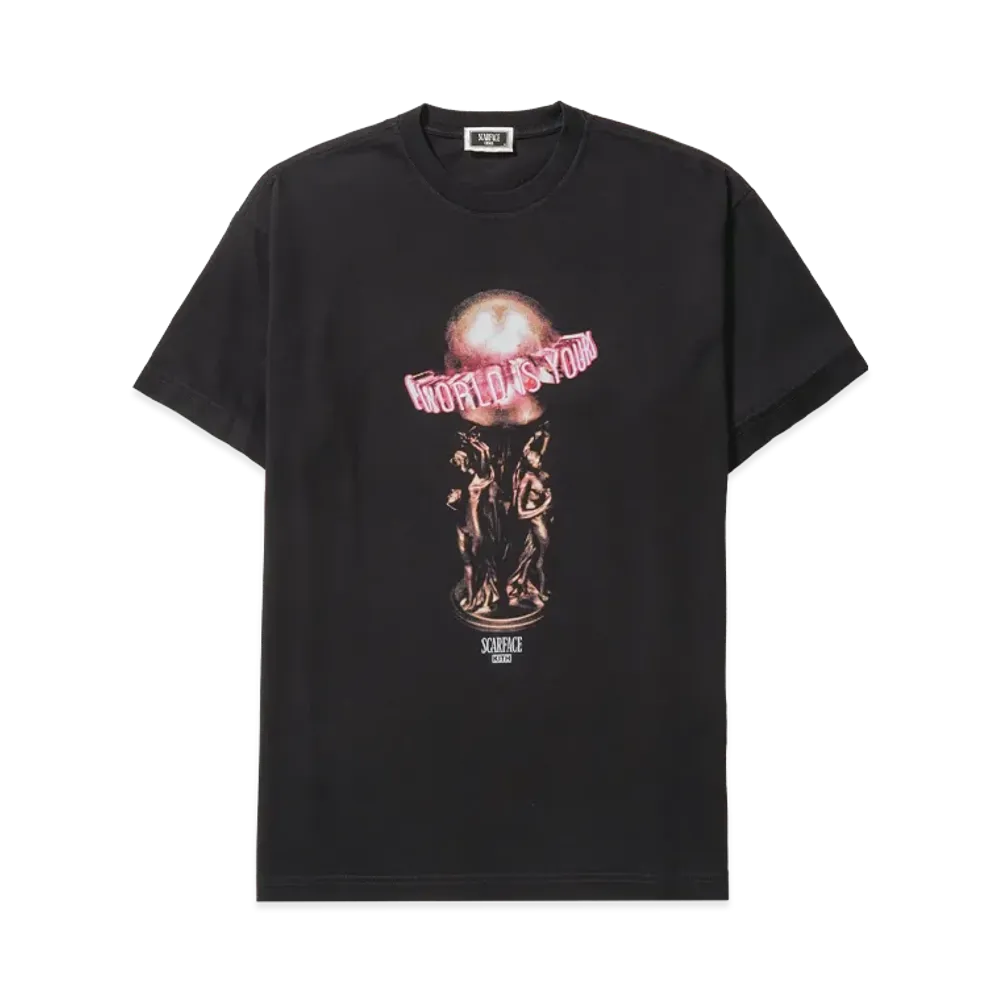 Kith x Scarface The World Is Yours Tee "Black"