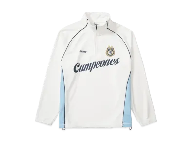 PALACE Copa 1 4 Zip Techy Fleece "White"
