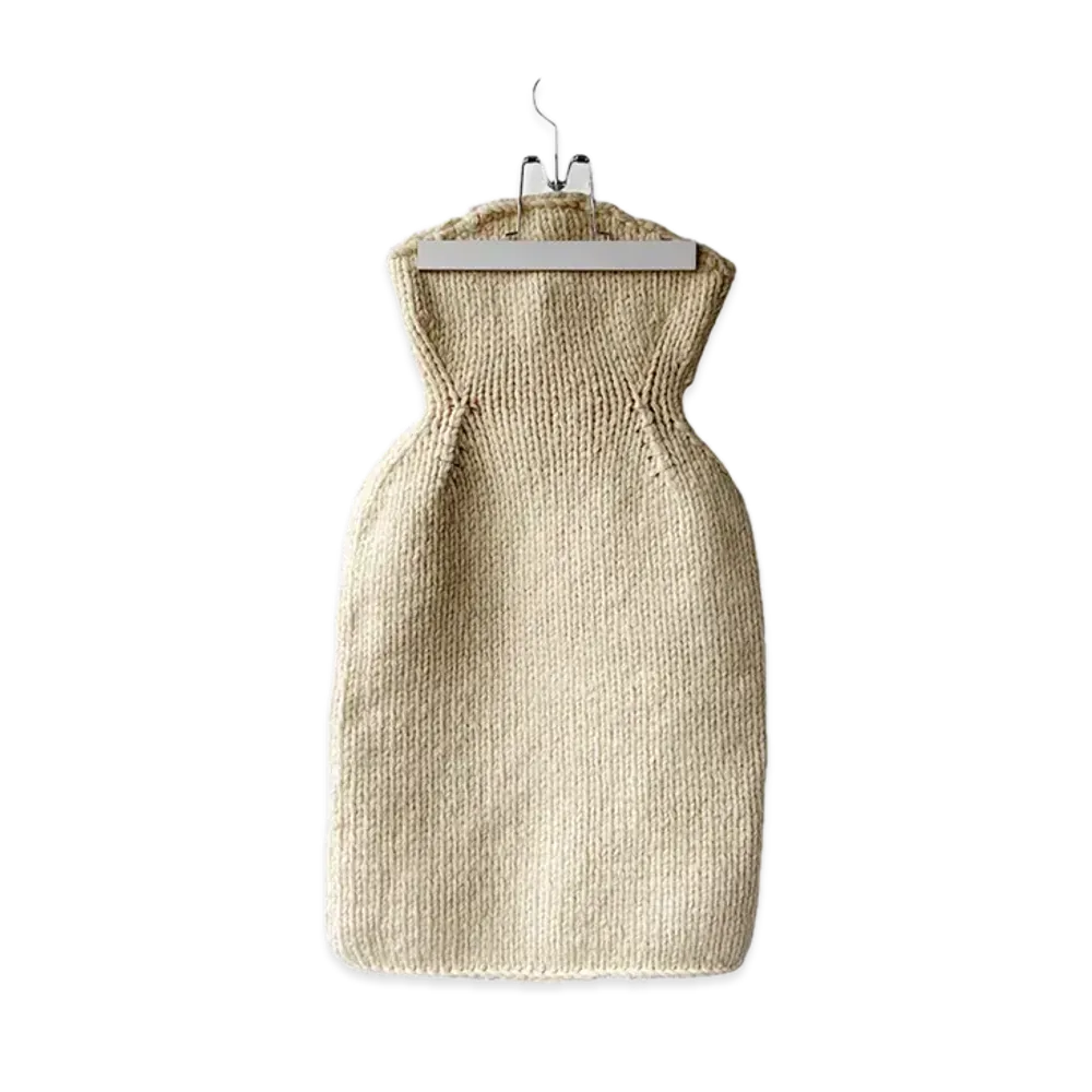 FUMIKA UCHIDA Hand Knitted Bare Dress "Ivory"