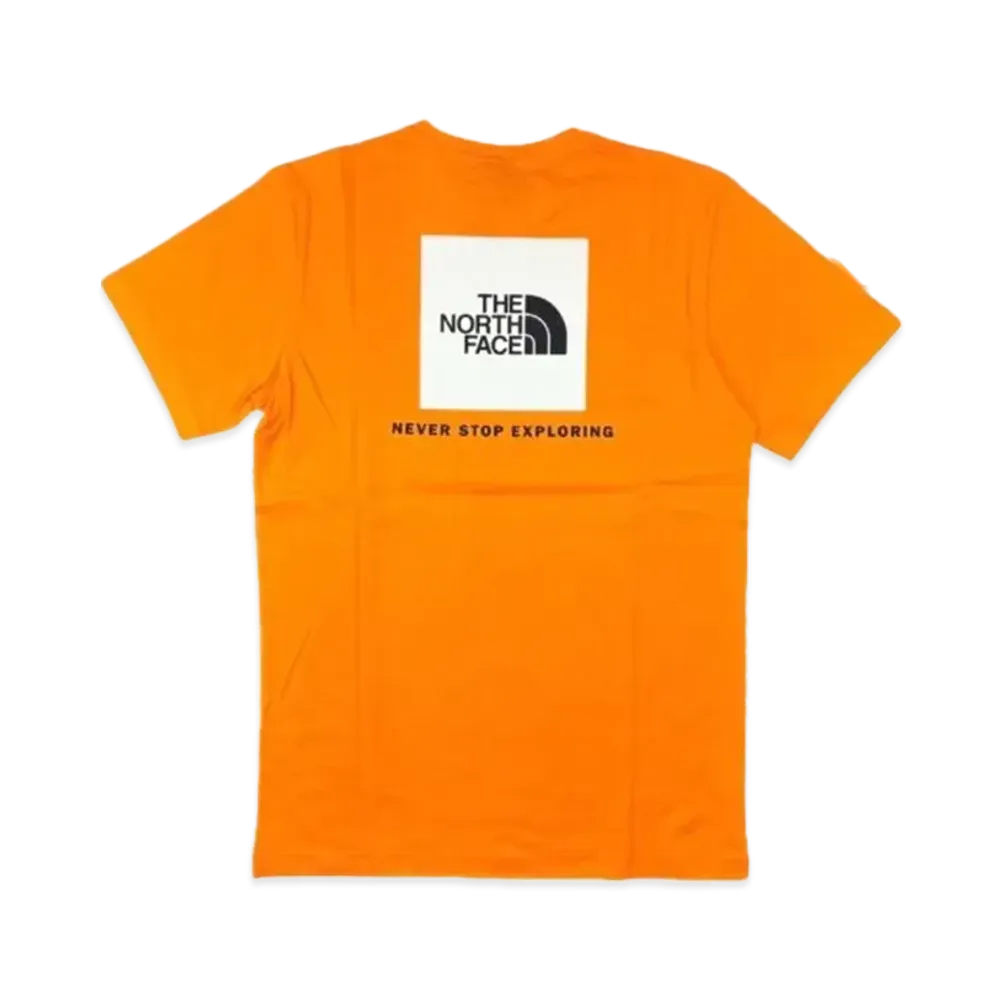 The North Face M SS Boxnse Tee "Orange"