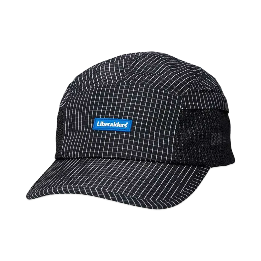 Liberaiders GRID CLOTH CAP "BLACK"