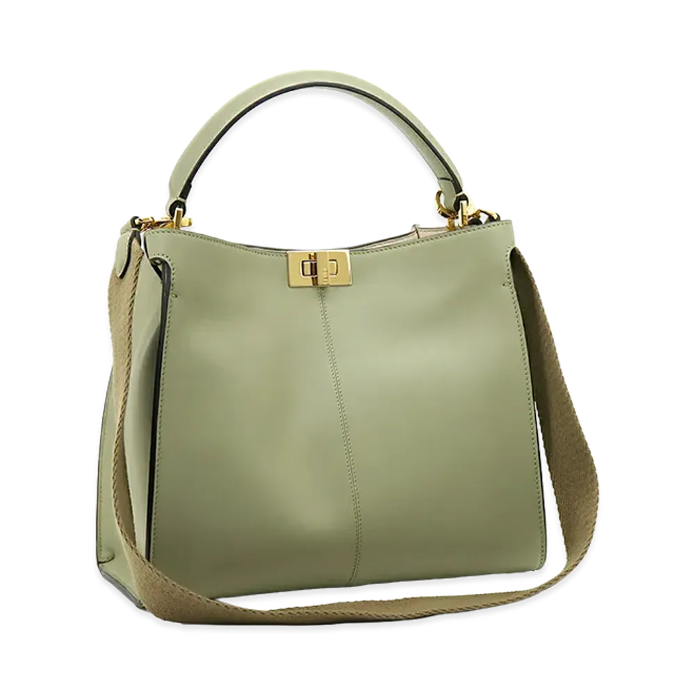 FENDI Women's Handbag (with shoulder strap) Peekaboo X-Lite Regular "Mandorlo"