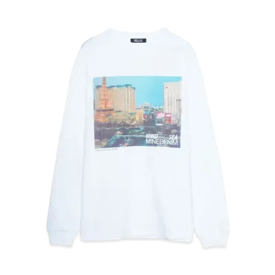 WIND AND SEA x MINEDENIM Photo L/S Tee "WHITE"