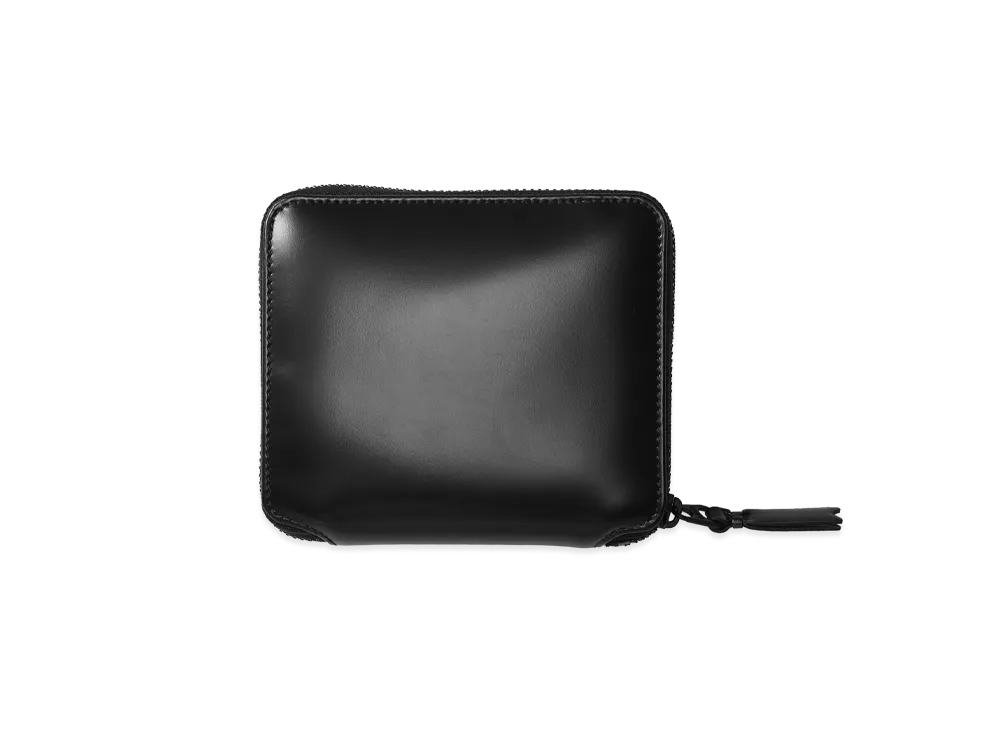 COMME des GARCONS Wallet Very Black Bifold Wallet with Coin Purse "Black"