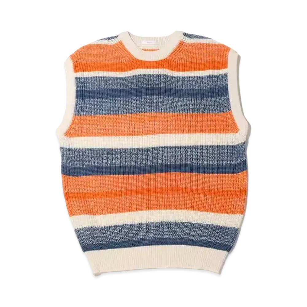 atmos pink High Shock Border Vest "Orange"