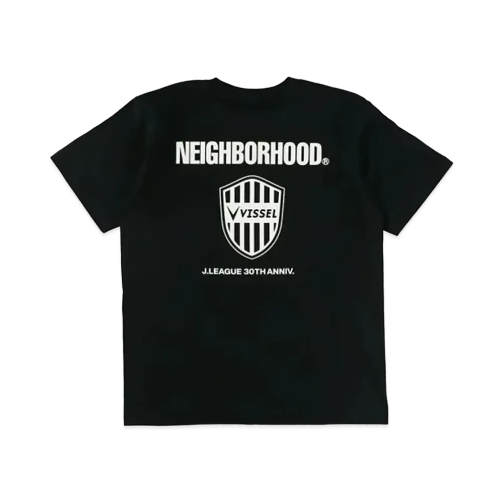 NEIGHBORHOOD x Vissel Kobe Collab Short Sleeved T-shirt "Black"