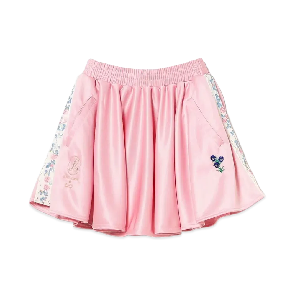 BEAMS COUTURE x RURU MARY'S Flower Tigre Jersey Skirt "Pink"