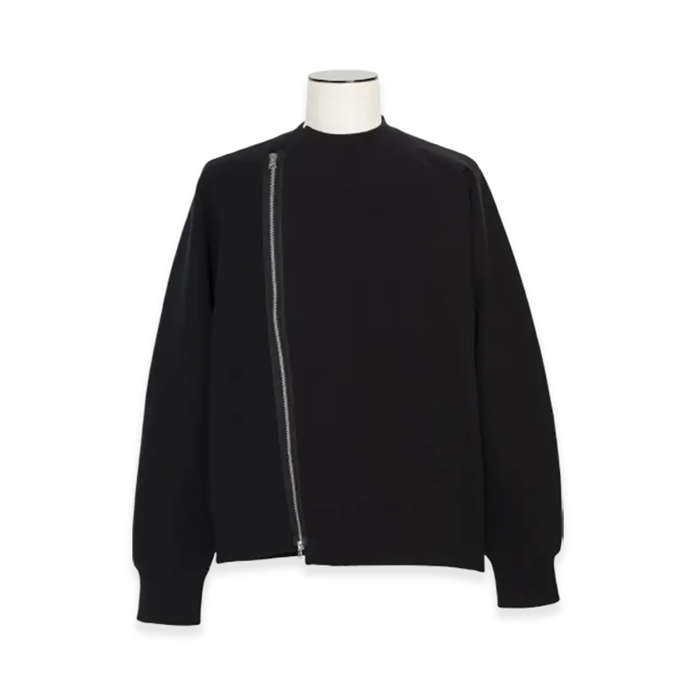sacai Sponge Sweat Blouson "Black"