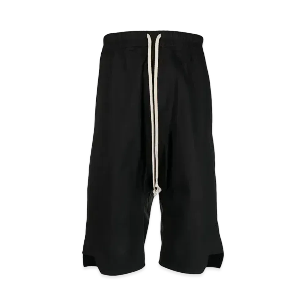 RICK OWENS Drawstring Half Pants "Black"