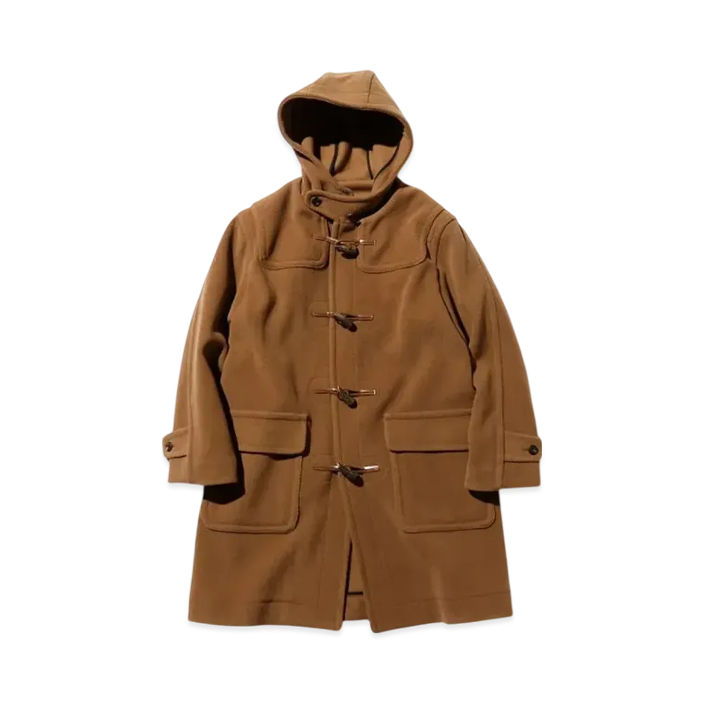 BEAMS Duffle Coat Herringbone "Camel"