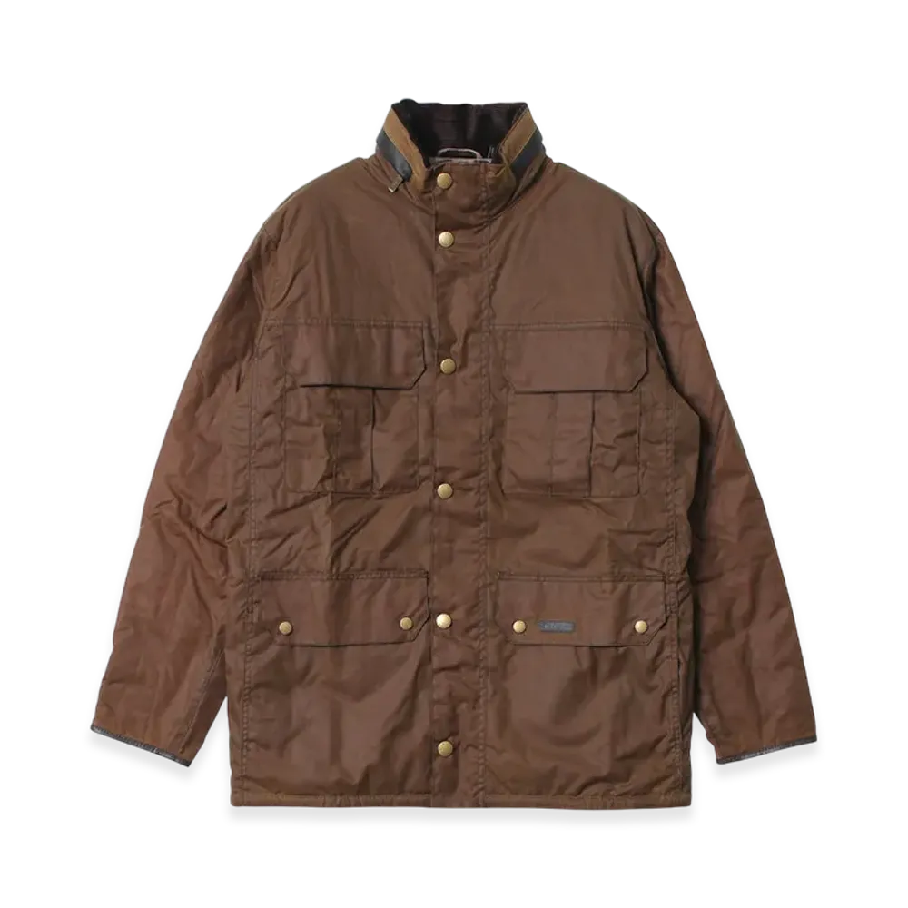 Barbour Malcolm Wax Jkt "Brown"