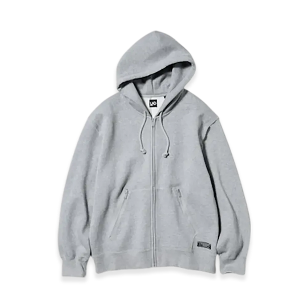 GU x UNDERCOVER Heavyweight Sweat Full Zip Parka "Gray"