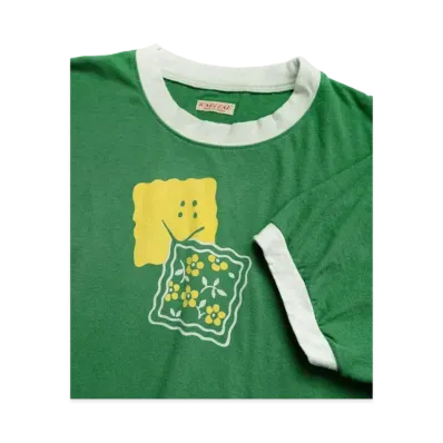 KAPITAL 20 India Ringer Tee "Green"