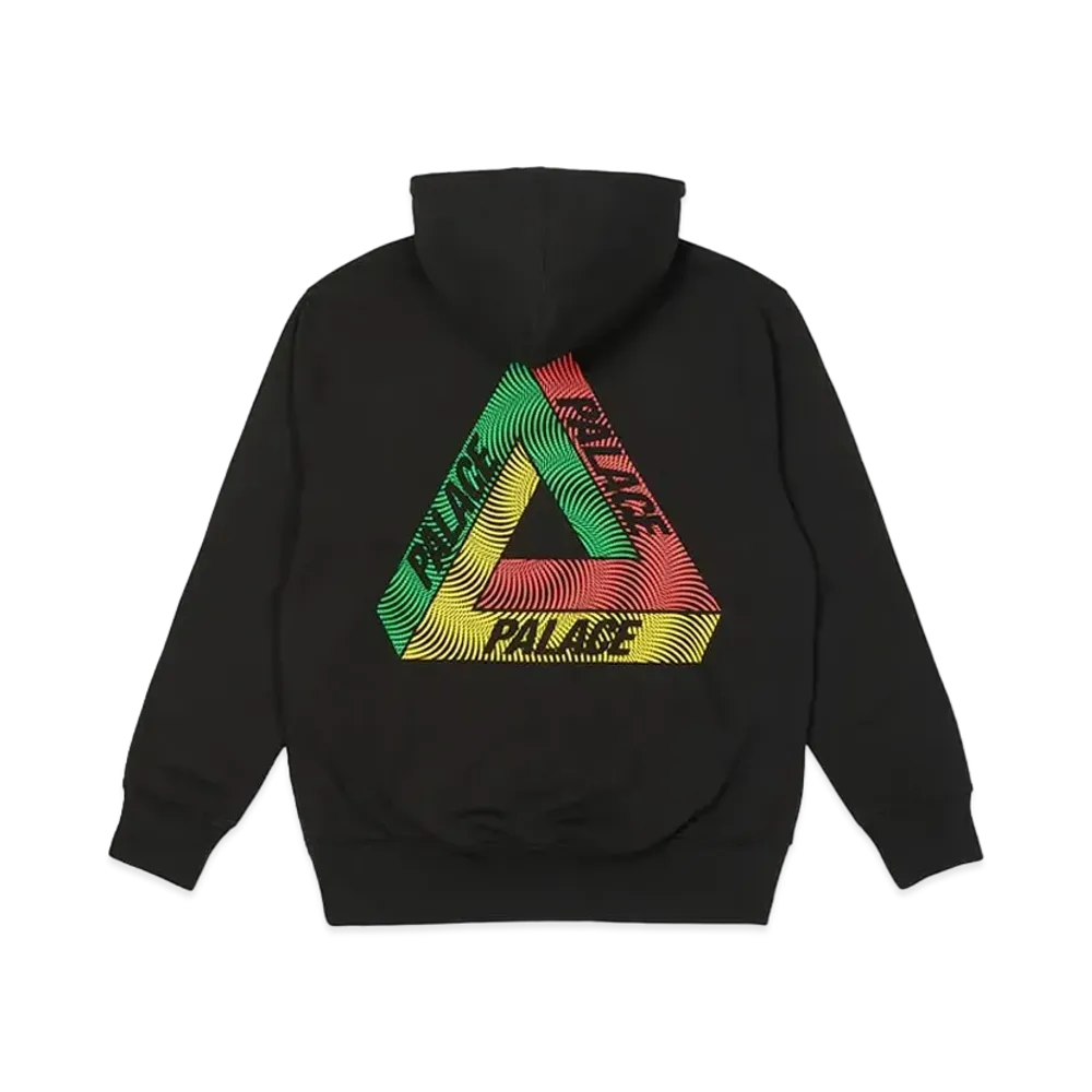 PALACE Swirl Tri-Ferg Hood "Black"