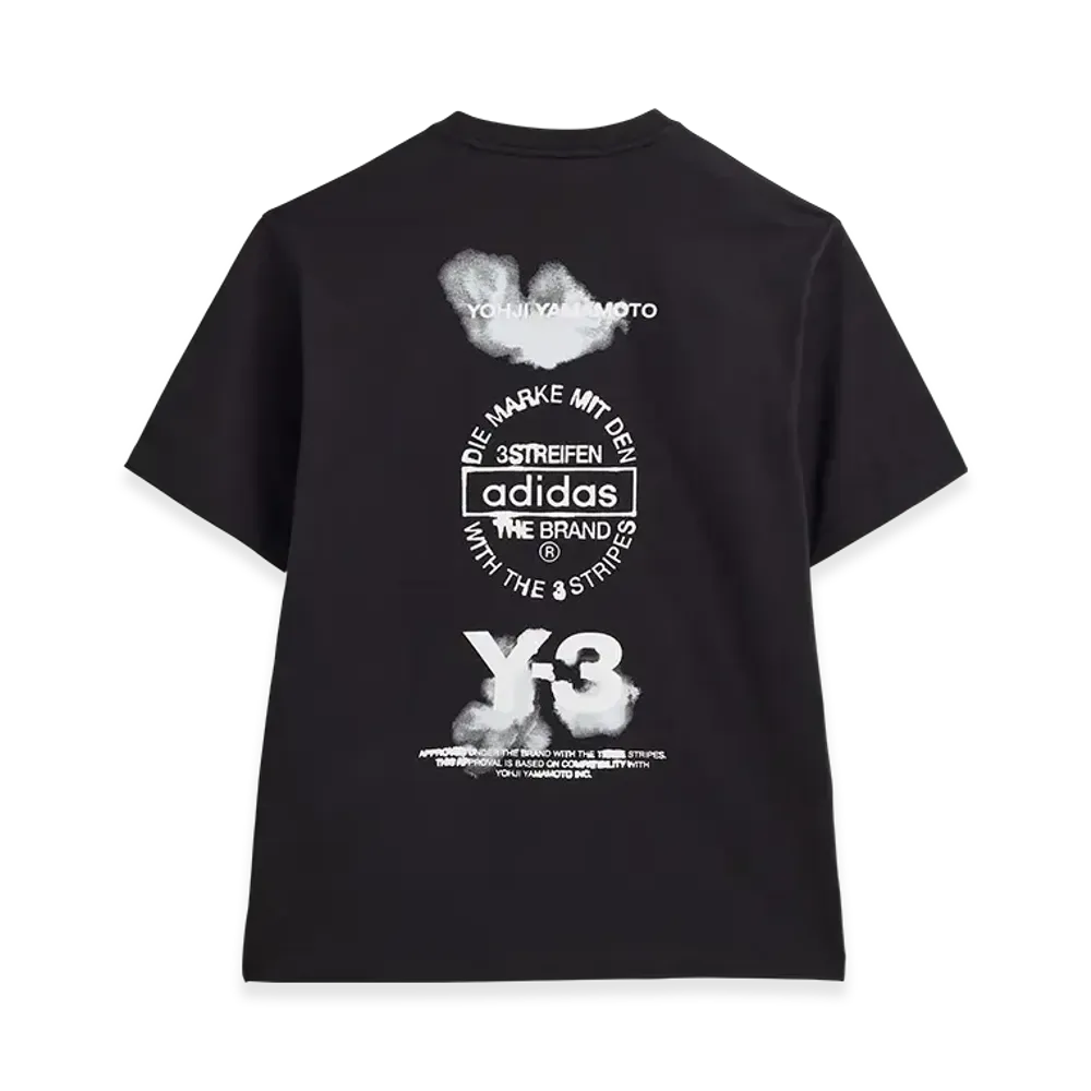 Y-3 Graphic Short Sleeve Tee "Black"