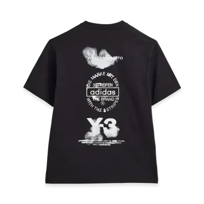 Y-3 Graphic Short Sleeve Tee "Black"