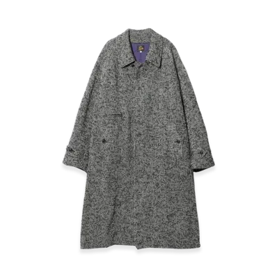 NEEDLES Balcollar Coat W/PE/R/N Tweed "Herringbone"