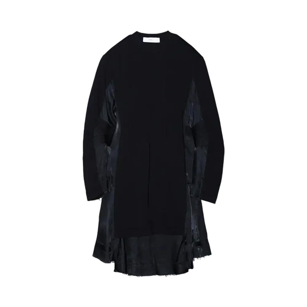 TOGA VIRILIS Cotton Jersey Dress "Black" TP242-JH238