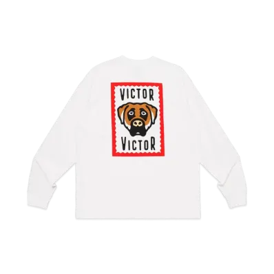 Victor Victor Worldwide L/S T-Shirt "White"