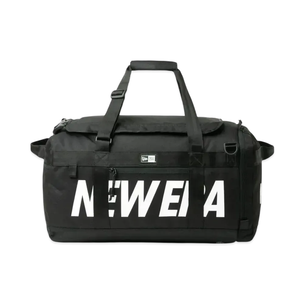 NEW ERA Club Duffel Bag 50L 2Way Print Logo "Black"