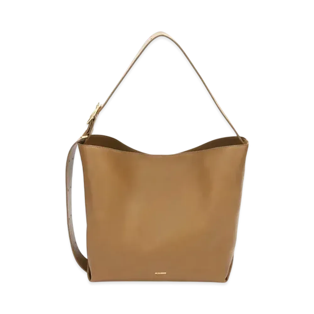 Jil Sander Folded Tote Medium "Honey Blonde"