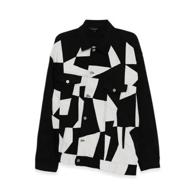BLACK COMME des GARCONS Patchwork Jacket "Black"
