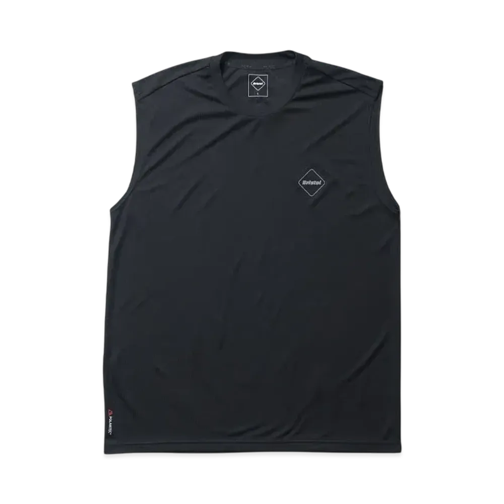 F.C.Real Bristol Polartec Power Dry N/S Training Top "Black"