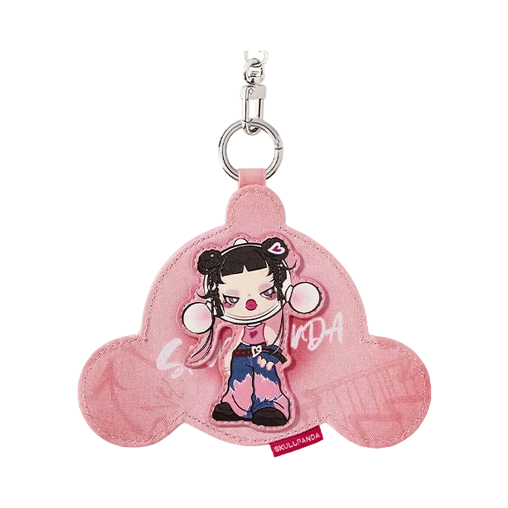 POP MART SKULLPANDA CHEERS TO MYSELF Mini Bag Pink