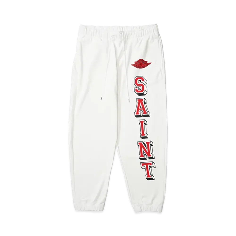 Nike Jordan x SAINT Mxxxxxx M J SM Fleece Pant "White"