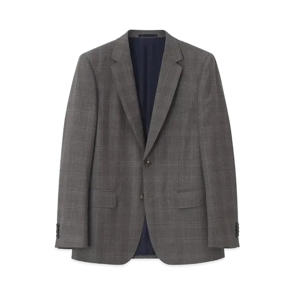 Paul Smith Stitch Check Single 2B Suit "Camel"