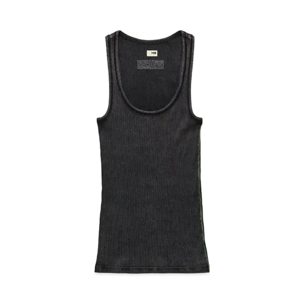 HERON PRESTON x H&M H2 Rib Tank Tops #1 "Black"