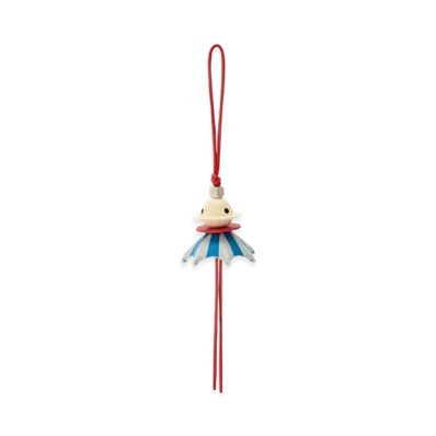LOEWE UFO Puzzle Charm "Red/White"