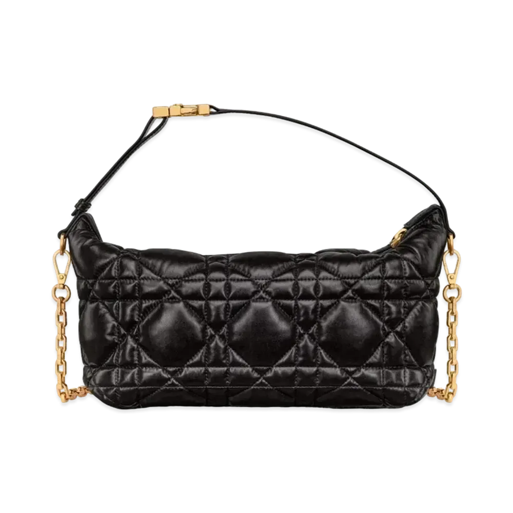 Dior Small Nomad Bag Macro Cannage Calfskin "Black"